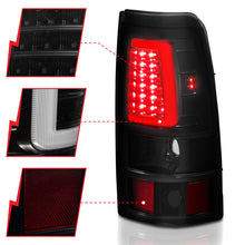 Load image into Gallery viewer, ANZO 311334 -  FITS: 2003-2006 Chevy Silverado 1500 LED Taillights Plank Style Black w/Smoke Lens