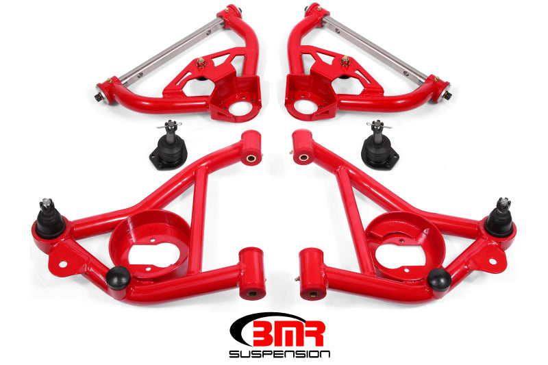 BMR Suspension AA030R - BMR 78-87 G-Body Upper And Lower A-Arm KitRed