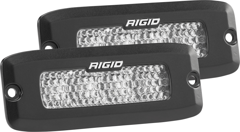 Rigid Industries 925513 - SRQ60 Deg. LensWhiteFlush MountSet of 2