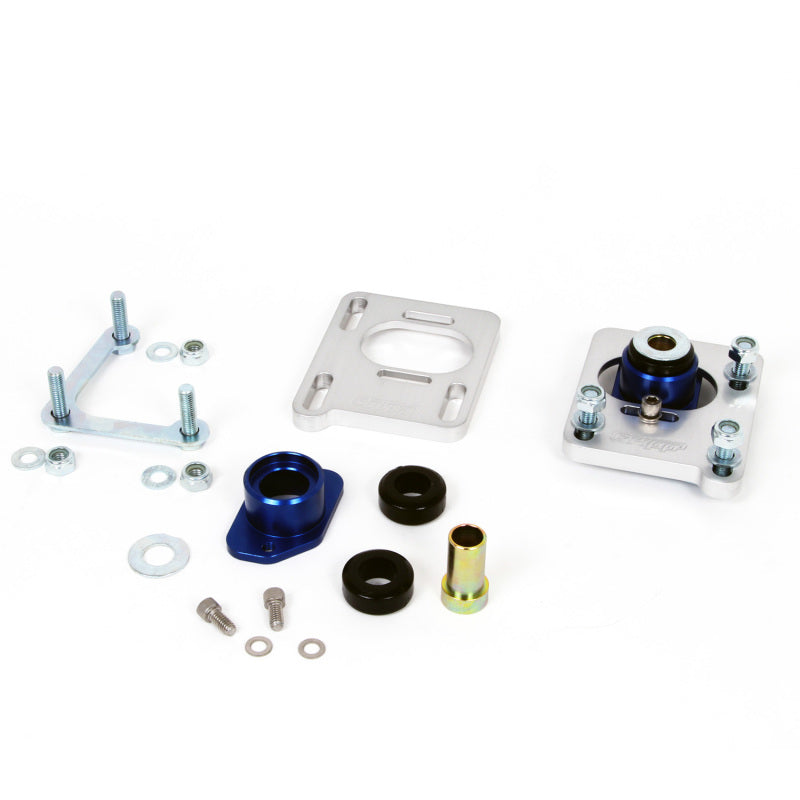 BBK 2527 FITS 94-04 Mustang Caster Camber Plate KitSilver Anodized Finish
