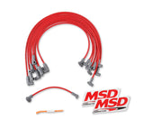 MSD 35599  -  8.5MM Spark Plug Wire Set - Red