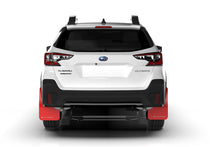 Load image into Gallery viewer, Rally Armor MF66-UR-BLK/BL FITS: 20+ Subaru Outback UR Black Mud Flap w/ Blue Logo