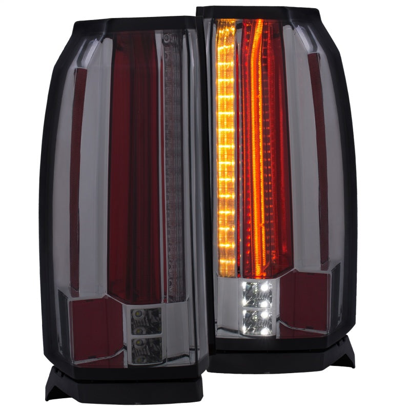 ANZO - [product_sku] - ANZO 2015-2017 GMC Yukon/Yukon XL LED Taillights Smoke - Fastmodz