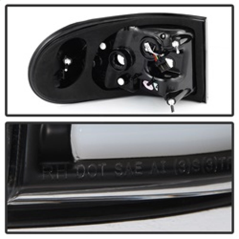 SPYDER 5079442 - Spyder Toyota FJ Cruiser 07-13 Light Bar LED Tail Lights Black ALT-YD-TFJ07-LBLED-BK