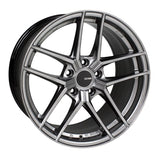 Enkei 498-880-6550HS - TY5 18x8 5x114.3 50mm Offset 72.6mm Bore Hyper Silver Wheel