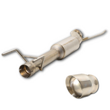 Carven Exhaust CT1006 - 2022 Toyota Tundra Crew Cab 5.5ft Bed Cut & Clamp Muffler Replacement Kit w/5in Polished Tip