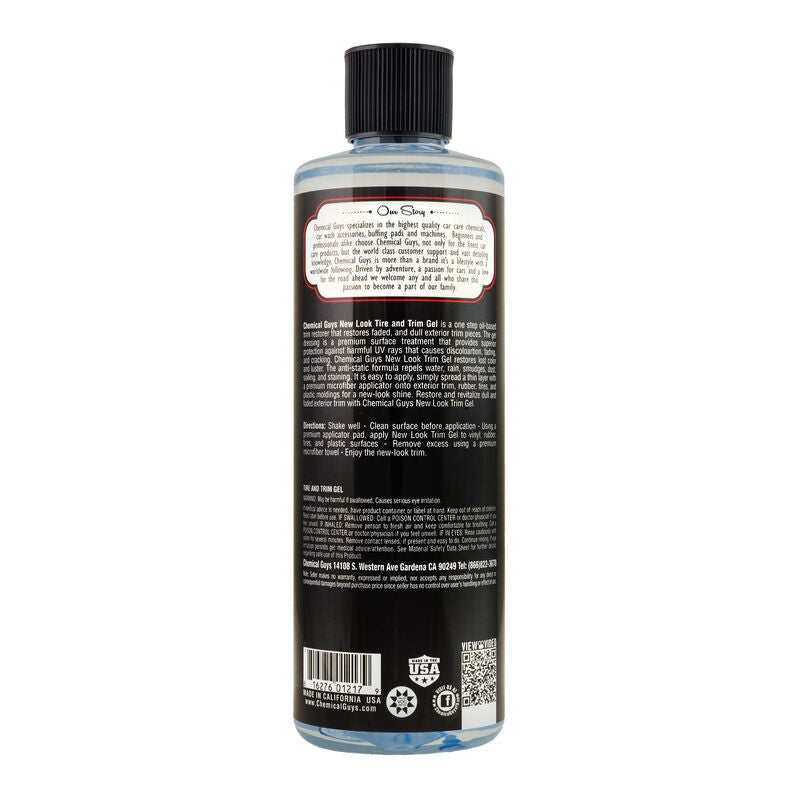 Chemical Guys TVD_108_16 - Tire & Trim Gel for Plastic & Rubber16oz