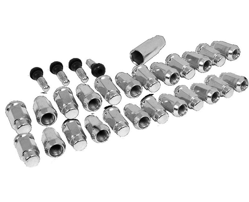 Race Star 14mmx1.50 Closed End Acorn Deluxe Lug Kit (3/4 Hex) - 24 PK - free shipping - Fastmodz