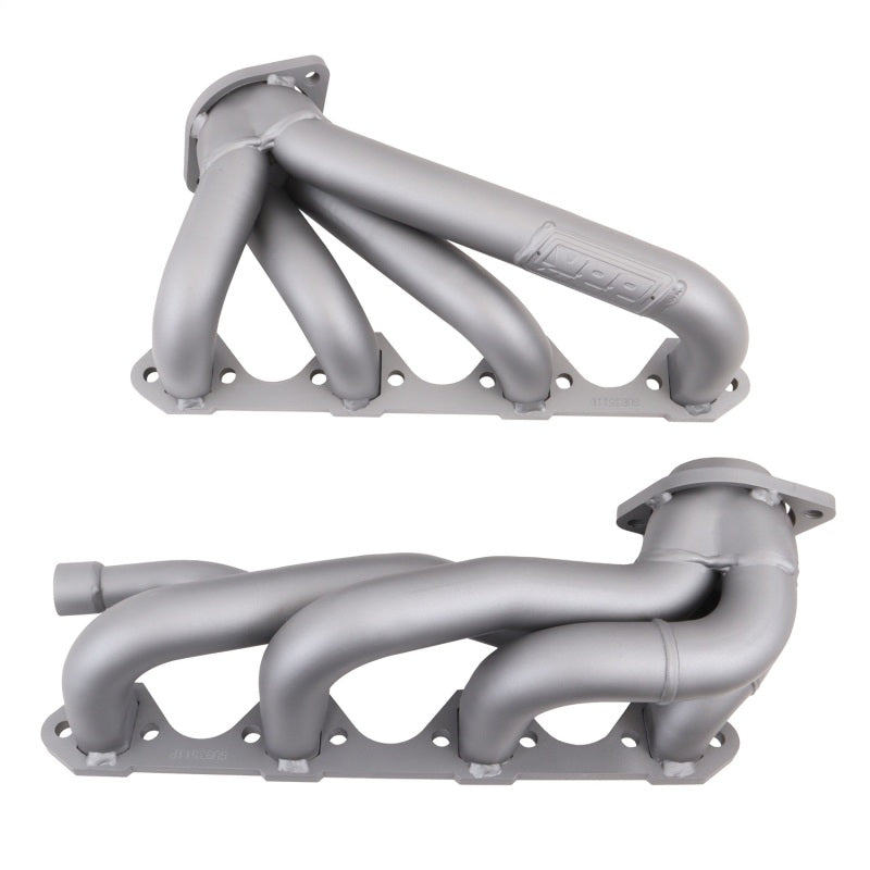 BBK 3511 FITS 87-95 Ford F150 Truck 5.8 351 Shorty Unequal Length Exhaust Headers1-5/8 Titanium Ceramic