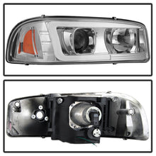 Load image into Gallery viewer, SPYDER 5084620 - Spyder GMC Sierra 1500/2500/3500 99-06 V2 Projector HeadlightsDRLChrome PRO-YD-CDE00V2-LB-C