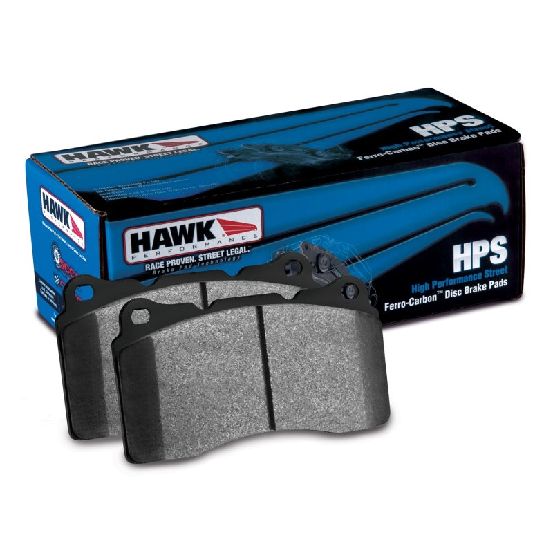 Hawk 90-01 Acura Integra (excl Type R) / 98-00 Civic Coupe Si HPS Street Rear Brake Pads - free shipping - Fastmodz
