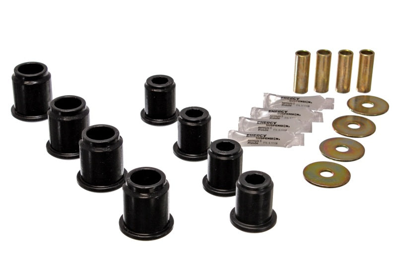 Energy Suspension 8.3115G - 6/95-04 Toyota Pick Up 4W (Exc T-100/Tundra) Black Front Control Arm Bushing Set
