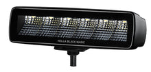 Load image into Gallery viewer, Hella 358176201 - Universal Black Magic 6 L.E.D. Mini Light BarFlood Beam