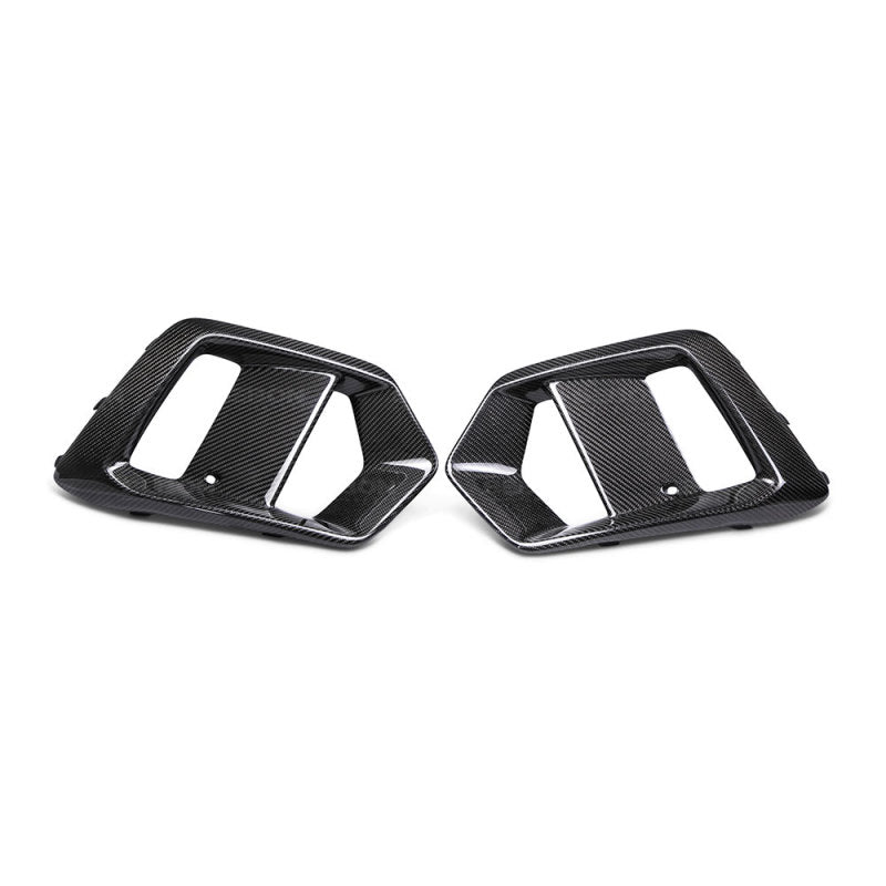 Seibon FLS16FDFO FITS 16-18 Ford Focus RS Carbon Fiber Fog Light Surrounds