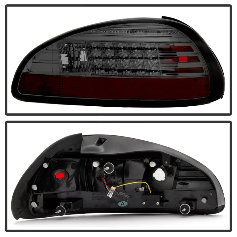 SPYDER 5007179 - Spyder Pontiac Grand Prix 97-03 LED Tail Lights Smoke ALT-YD-PGP97-LED-SM