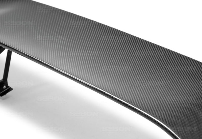 Seibon GTWING-1 - Universal GT Style Carbon Fiber Rear Spoiler