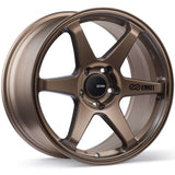 Enkei 539-790-8045ZP - T6R 17x9 45mm Offset 5x100 Bolt Pattern 72.6 Bore Matte Bronze Wheel