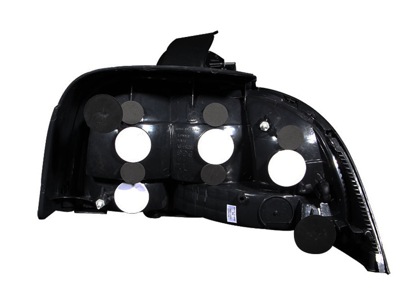 ANZO 221020 FITS: 1994-1998 Ford Mustang Taillights Black