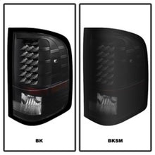 Load image into Gallery viewer, SPYDER 5077493 - Xtune Chevy Silverado 07-13 LED Tail Lights Black Smoke ALT-JH-CS07-LED-BKSM