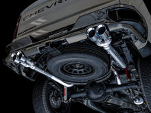 Load image into Gallery viewer, AWE Tuning 3015-42201 FITS 4th Gen GM 1500 5.3L 0FG Catback Split Rear Exit (w/ Bumper Cutouts) - Quad Chrome Tips