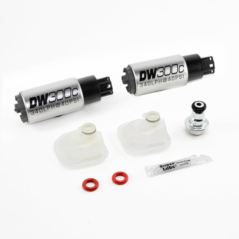 DeatschWerks 9-309-1039 - 09-15 Cadillac CTS-V DW300c (2) 340 LPH In-Tank Fuel Pumps w/ Install Kit