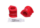 Energy Suspension 16.5148R - 06-11 Honda Civic SI 27mm Front Sway Bar Bushing Set Red