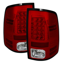 Load image into Gallery viewer, SPYDER 5077547 - Spyder Dodge Ram 1500 13-14 13-14 LED Tail Lights LED Model onlyRed Clear ALT-YD-DRAM13-LED-RC