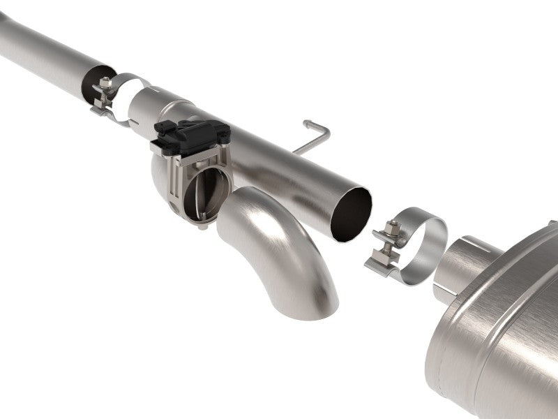 aFe 49-33129-P FITS Gemini XV 3in 304 SS Cat-Back Exhaust 2021 Ford F-150 V6 2.7L/3.5L (tt)/V8 5.0L w/ Polished Tips
