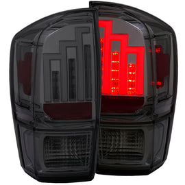 ANZO - [product_sku] - ANZO 2016-2017 Toyota Tacoma LED Taillights Smoke - Fastmodz
