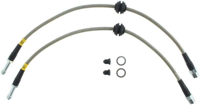 Stoptech 950.33016 -StopTech 09 Audi A4 Sedan / 08-10 A5-S5 Front Stainless Steel Brake Line Kit