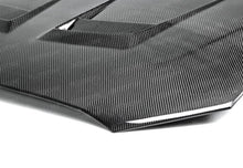 Load image into Gallery viewer, Seibon HD0809MITEVOX-DV FITS 08-12 Mitsubishi Lancer Evo X DV-Style Carbon Fiber Hood