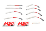 MSD 39849  -  8.5mm Spark Plug Wire Set - Red GM Truck 8.1L