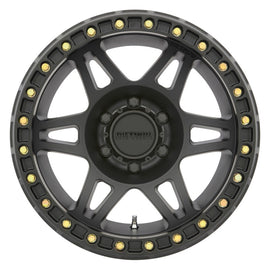 Method Wheels MR10679050544B -Method MR106 Beadlock 17x9 -44mm Offset 5x5 71.5mm CB Matte Black w/BH-H24125 Wheel