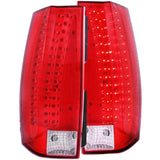 ANZO 311190 FITS 2007-2014 Chevrolet Suburban LED Taillights Red/ClearEscalade Look