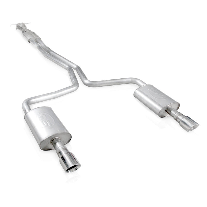 Stainless Works 2010-18 Ford Taurus SHO V6 2-1/2in Catback Chambered Mufflers X-Pipe - free shipping - Fastmodz