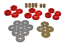 Load image into Gallery viewer, Energy Suspension 3.4129R FITS 75-79 Chevrolet Nova / Chevy II Red Body Mount Set