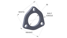 Load image into Gallery viewer, Vibrant 1483S FITS 3-Bolt T304 SS Exhaust Flange (3in I.D.)