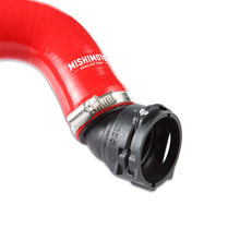 Load image into Gallery viewer, Mishimoto MMHOSE-MUS8-15URD FITS 15+ Ford Mustang GT Red Silicone Upper Radiator Hose