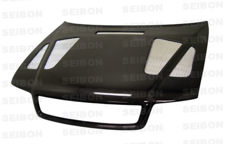 Seibon HD9601AUA4-ER FITS 96-01 Audi A4 ER Carbon Fiber Hood