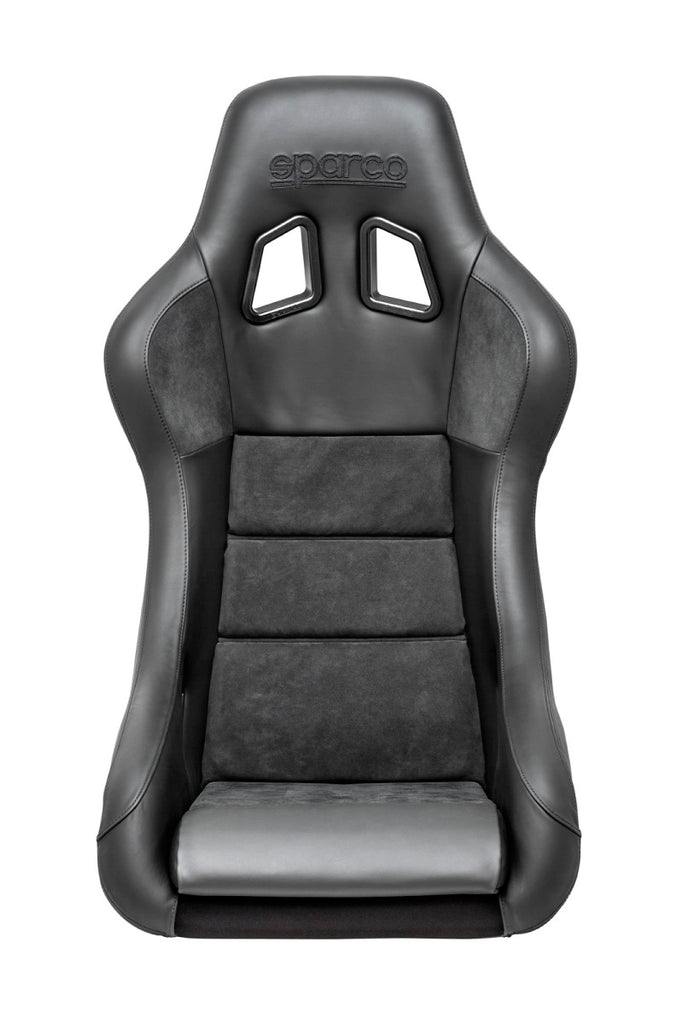 SPARCO 008012RPNR -  -Sparco Seat QRT Performance Leather/Alcantara Black (Must Use Side Mount 600QRT)