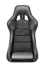 Load image into Gallery viewer, SPARCO 008012RPNR -  -Sparco Seat QRT Performance Leather/Alcantara Black (Must Use Side Mount 600QRT)