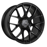Enkei 467-980-4445BK - Raijin 19x8 45mm Offset 5x112 Bolt Pattern 72.6 Bore Dia Black Wheel