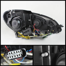 Load image into Gallery viewer, SPYDER 5074249 - Spyder Mercedes Benz W204 C-Class 12-13 Projector Halogen Model- DRL Blk PRO-YD-MBW20412-DRL-BK