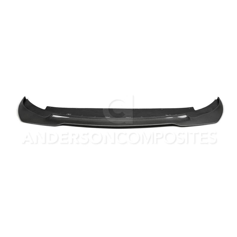 Anderson Composites AC-FL15MU350R FITS 2015-2018 Ford Mustang Shelby GT350R Carbon Fiber Front Splitter (1 PC)