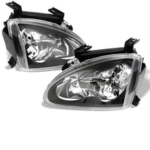 Load image into Gallery viewer, SPYDER 5012586 - Spyder Honda Del Sol 93-97 Crystal Headlights Black HD-YD-HD93-BK