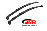 BMR Suspension SP057 - BMR 67-69 1st Gen F-Body Rear Lowering Leaf Springs (2in Drop) Black