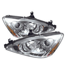 Load image into Gallery viewer, SPYDER 5010643 - Spyder Honda Accord 03-07 Projector Headlights LED Halo Amber Reflctr LED Chrm PRO-YD-HA03-AM-C