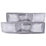 ANZO 511027 FITS: 1995-2005 Chevrolet Astro Van Euro Parking Lights Chrome