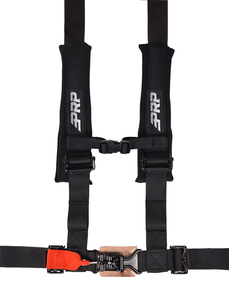 PRP Seats SB4.2LL - PRP 4.2 Harness with Latch / Link Lap Belt- Black