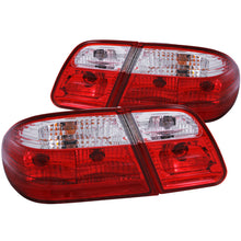 Load image into Gallery viewer, ANZO 221162 FITS 1996-2002 Mercedes Benz E Class W210 Taillights Red/Clear G2